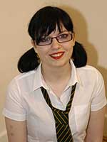 British teen babe Jessica Lo takes her first steps to being a pornstar