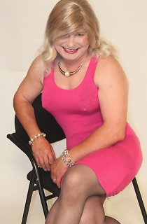 Jenny4Fun - Jenny is a gorgeous blonde TV with a big cock for those of you who like your women with a bit extra